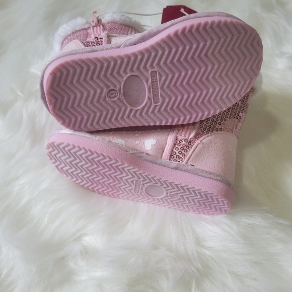 Disney Princes Pink Sequin Princess Boots - Picture 5 of 12